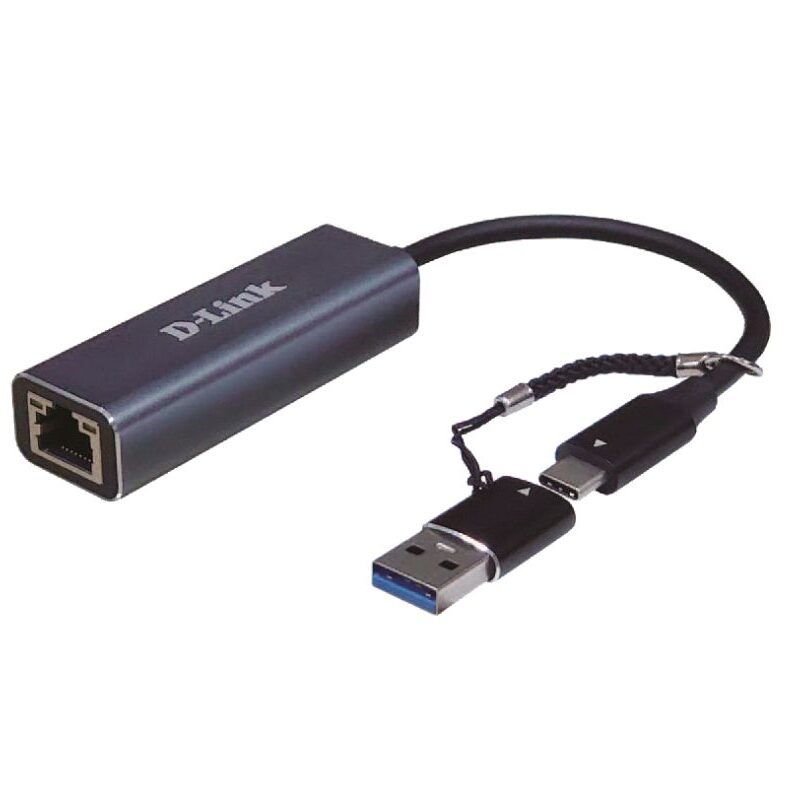 D-Link USB-C/USB to 2.5G Ethernet Adapter (DUB-2315)