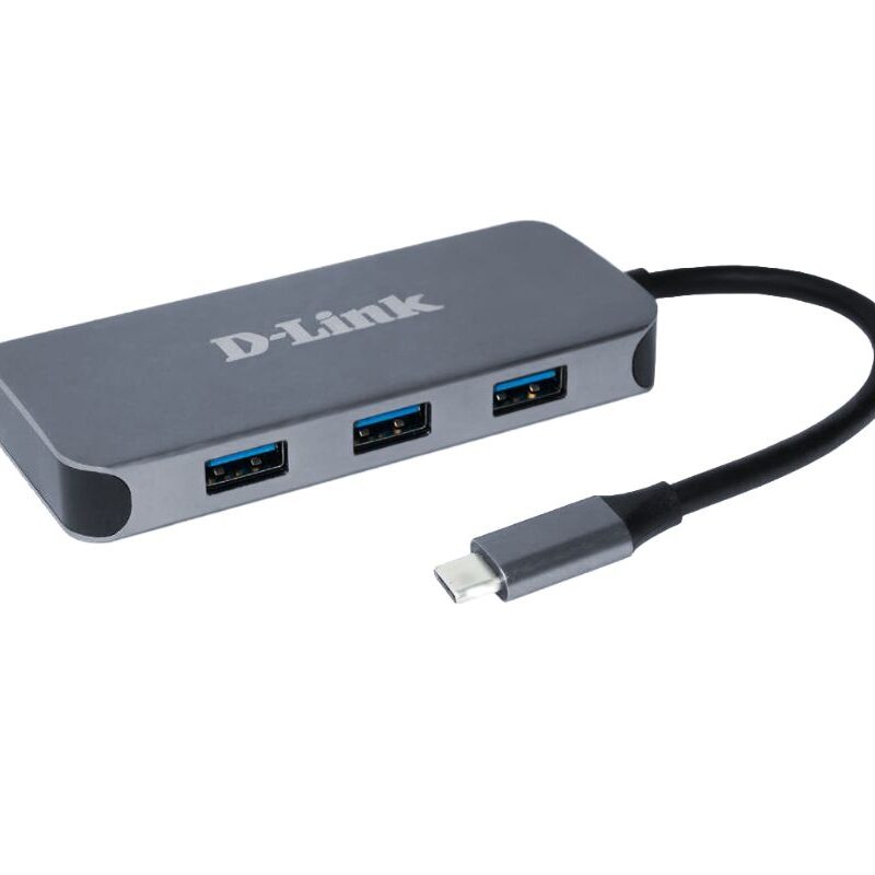 DLINK 6-in-1 USB-C HDMI/GigbitEth PowDel