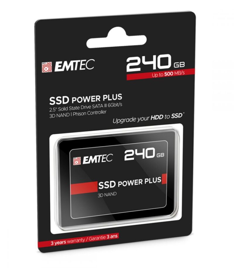 Emtec Εσωτερικός Σκληρός Δίσκος SSD 2.5 Sata X150 240GB
