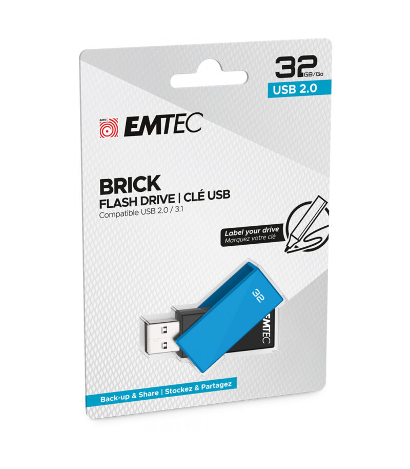Emtec USB2.0 C350 32GB Blue - ECMMD32GC352