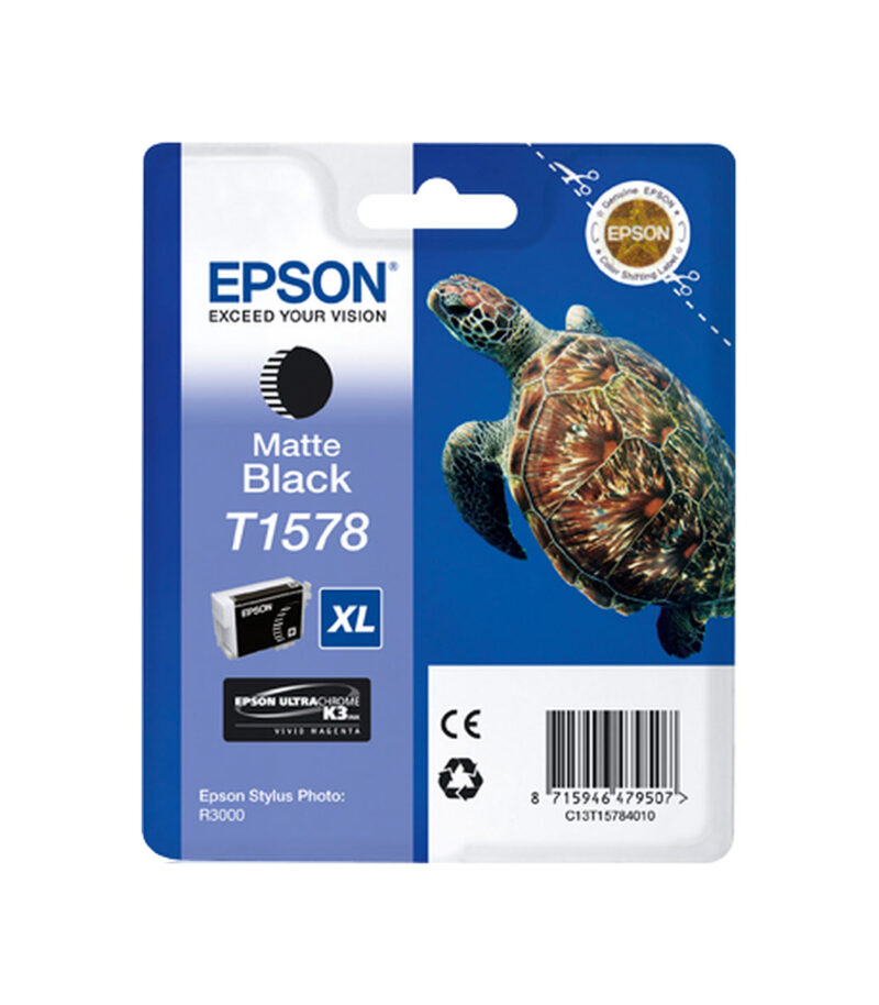Ink Epson T15784N XL Matte Black with pigment ink