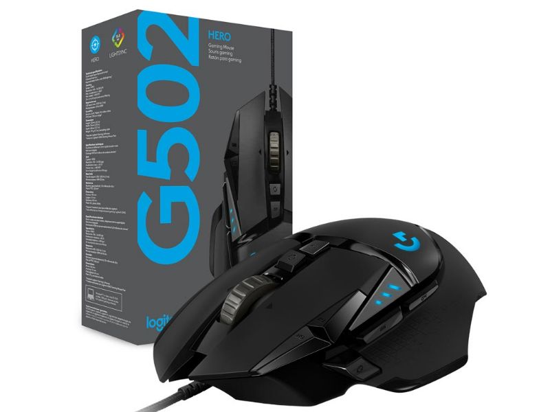 GAM.MOUSE LOGITECH G502 HERO