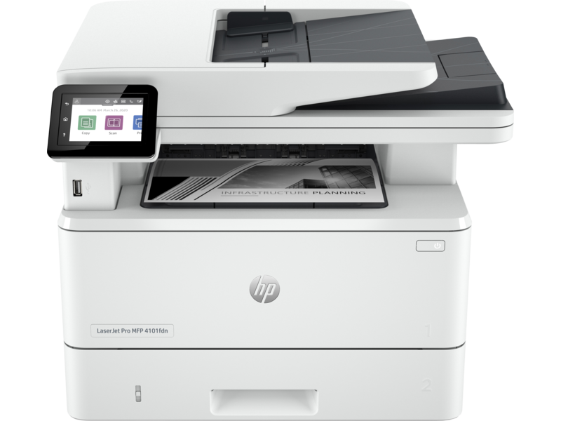 HP Printer LaserJet Pro MFP 4102fdn - 2Z623F