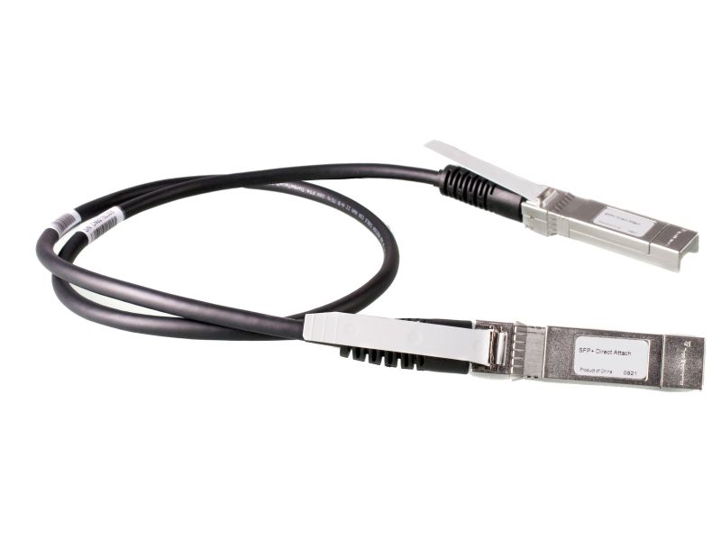 HPE FlexNetwork X240 10G SFP+ to SFP+ 0.65m Direct Attach Copper Cable (JD095C)