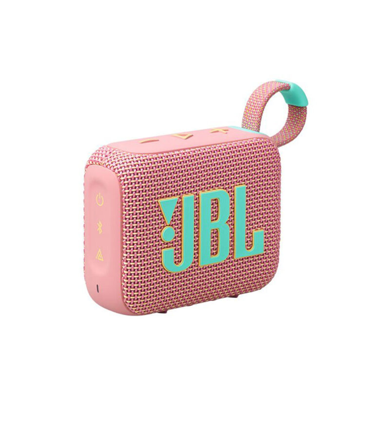 JBL GO4, Portable Bluetooth Speaker, Water-Dust proof IP67, (Pink)