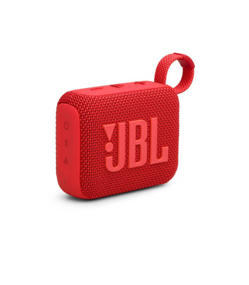 JBL GO4, Portable Bluetooth Speaker, Water-Dust proof IP67, (Red) JBLGO4RED