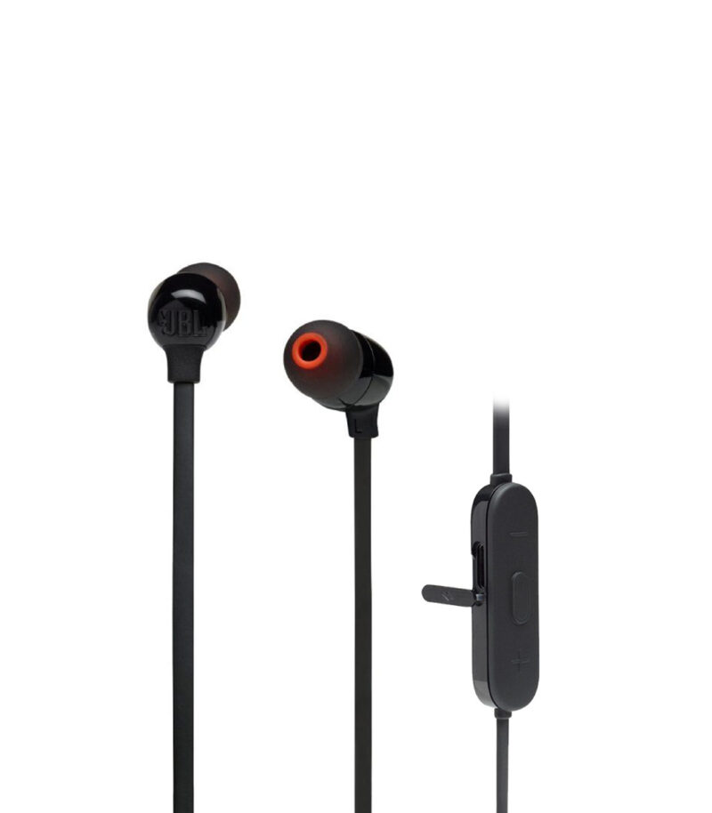 JBL Tune 125BT, Wireless In-Ear with 3-button Mic-Remote (Black) JBLT125BTBLK