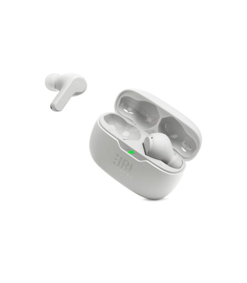 JBL Wave Beam, True Wireless In-Ear Headphones, IP54, Touch, (White) JBLWBEAMWHT
