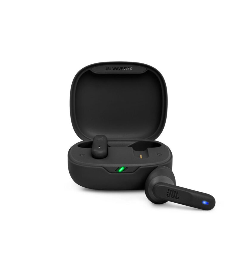 JBL Wave Flex, True Wireless Ear-Buds Headphones, IP54, Touch, (Black) JBLWFLEXBLK