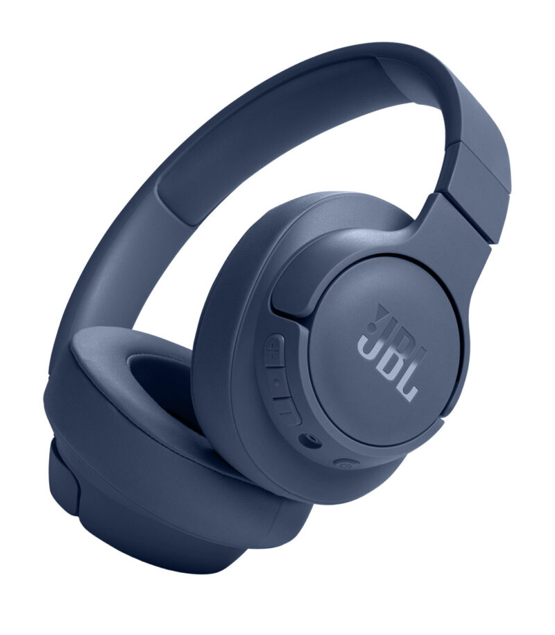 JBL Tune 720BT, Over-ear Bluetooth Headphones, Multipoint, APP, (Blue) JBLT720BTBLU