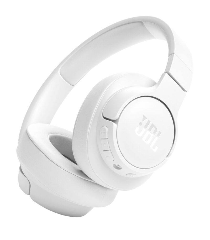 JBL Tune 720BT, Over-ear Bluetooth Headphones, Multipoint, APP, (White) JBLT720BTWHT