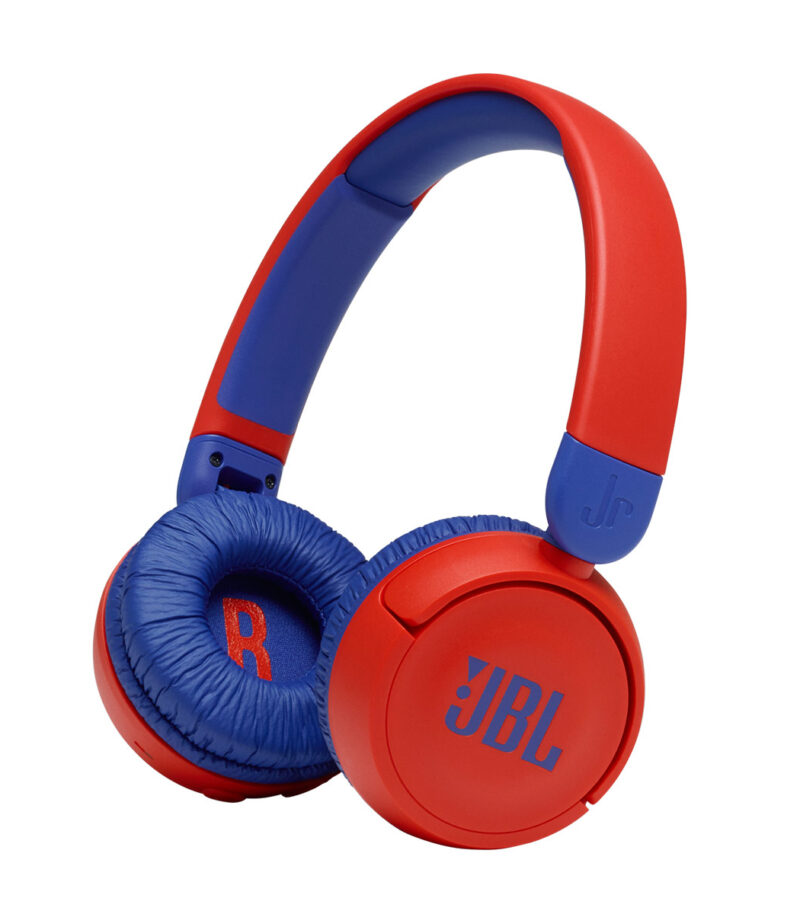 JBL JR310BT, On-Ear Headphones for Kids, Wireless (Red) JBLJR310BTRED