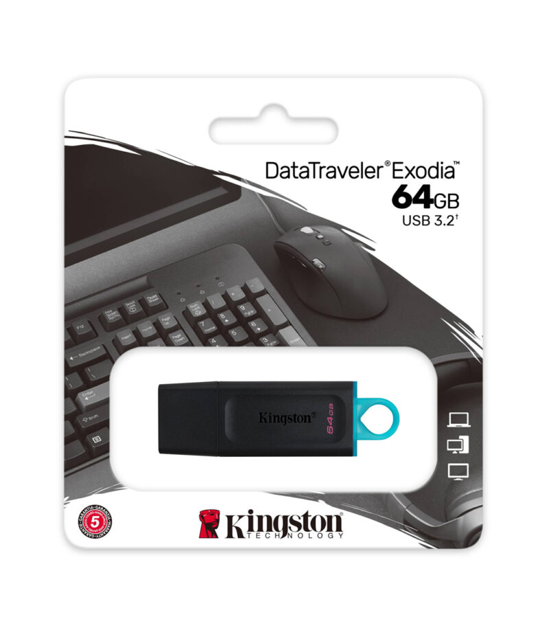 Kingston Flash USB 3.2 64GB DT Exodia - DTX64GB