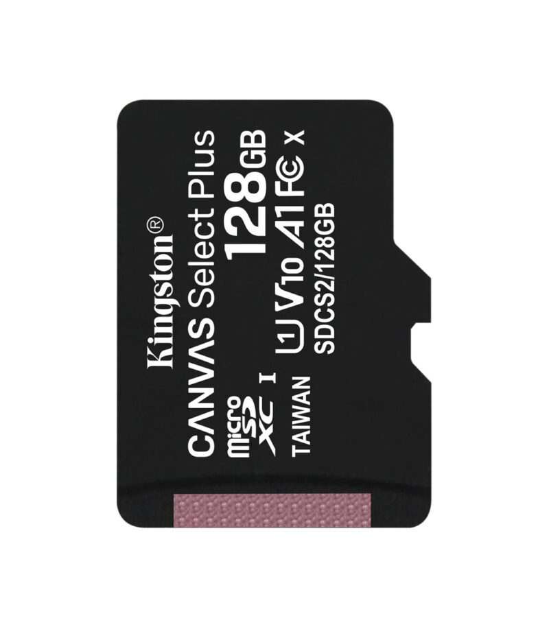 Kingston Canvas Select Plus microSDXC 128GB Class 10 U1 V10 A1 UHS-I SP
