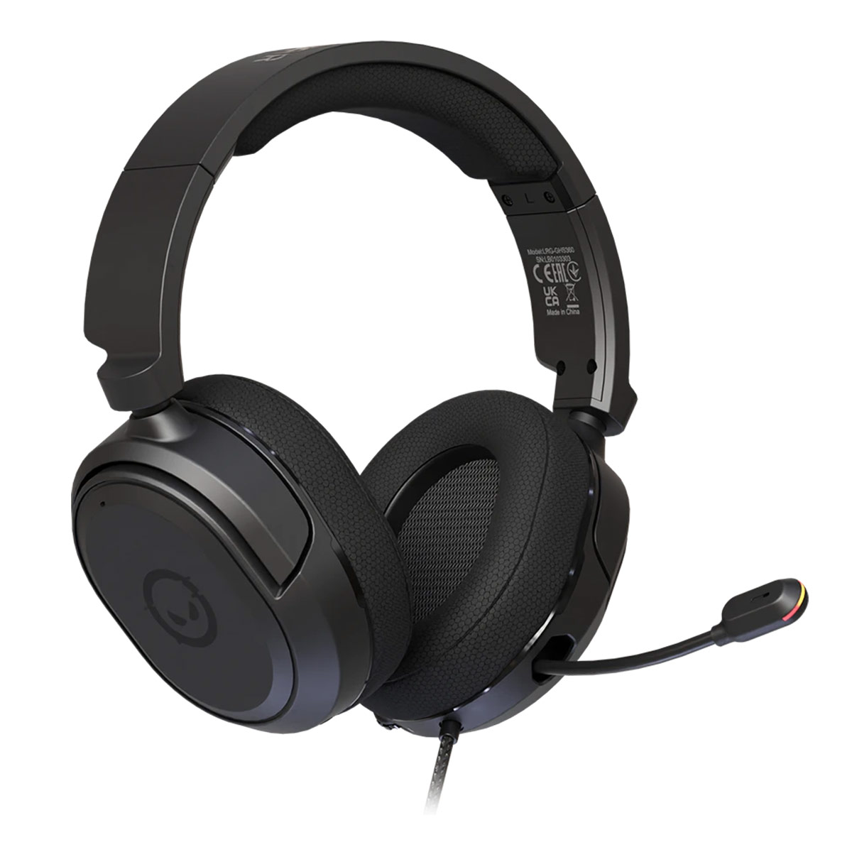 Headset Lorgar Kaya 360 Black - LRG-GHS360