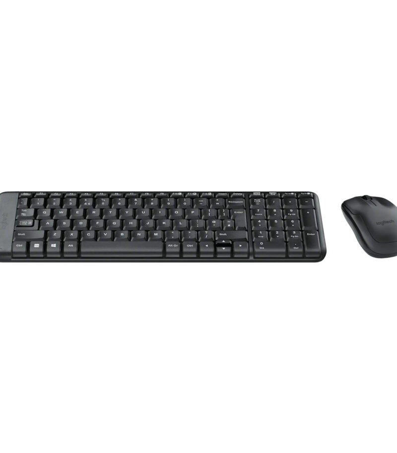Logitech MK220 Ασύρματο Σετ Πληκτρολόγιο - Ποντίκι Αγγλικό US - 920-003161