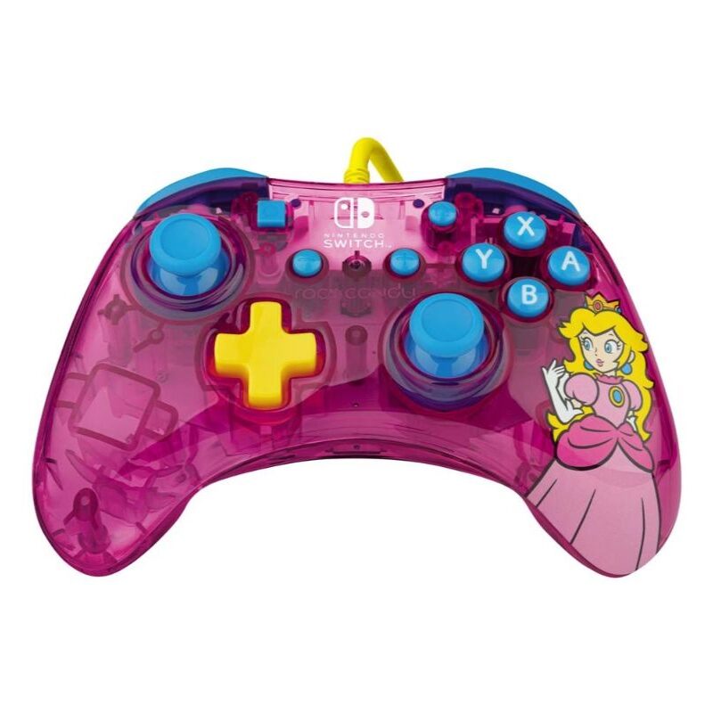 PDP - Wired Controller for Nintendo Switch and Pc Pink/Blue Candy