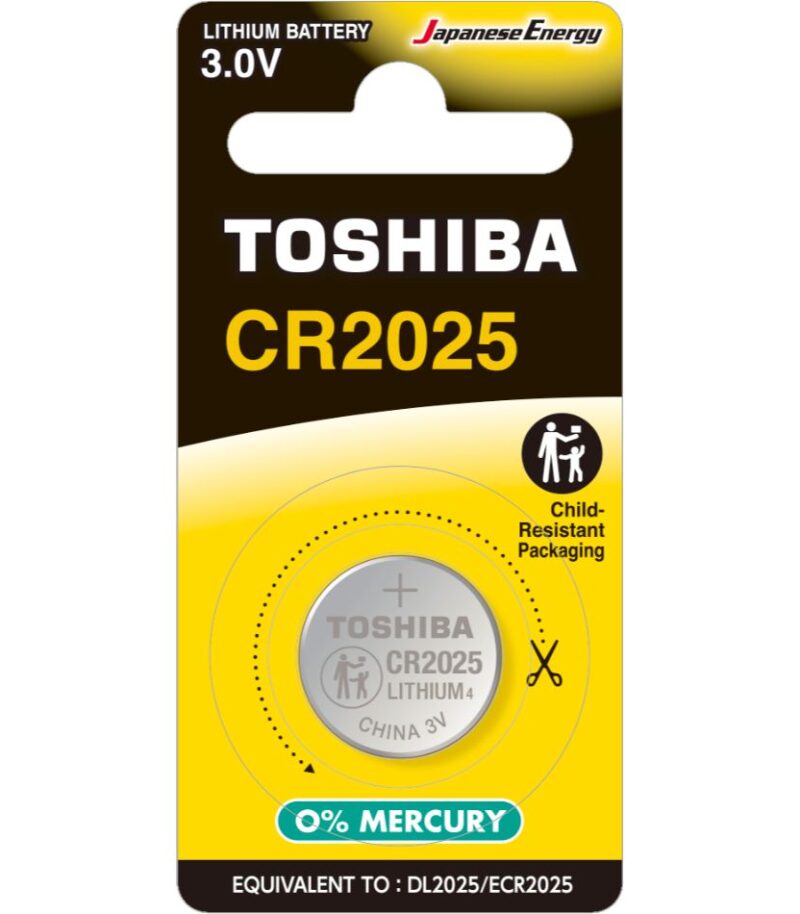 TOSHIBA CR2025 CP-1C