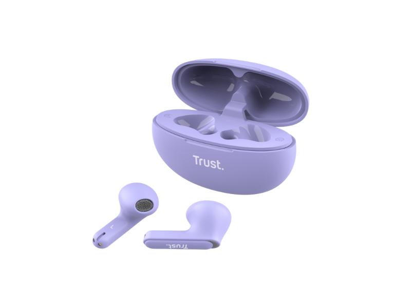 TWS EARPHONES TRUST BT YAVI PURPLE 25299