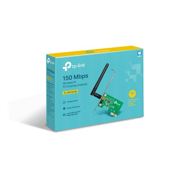 Tp-Link 150Mbps Wireless N PCI Express Adapter (TL-WN781ND)