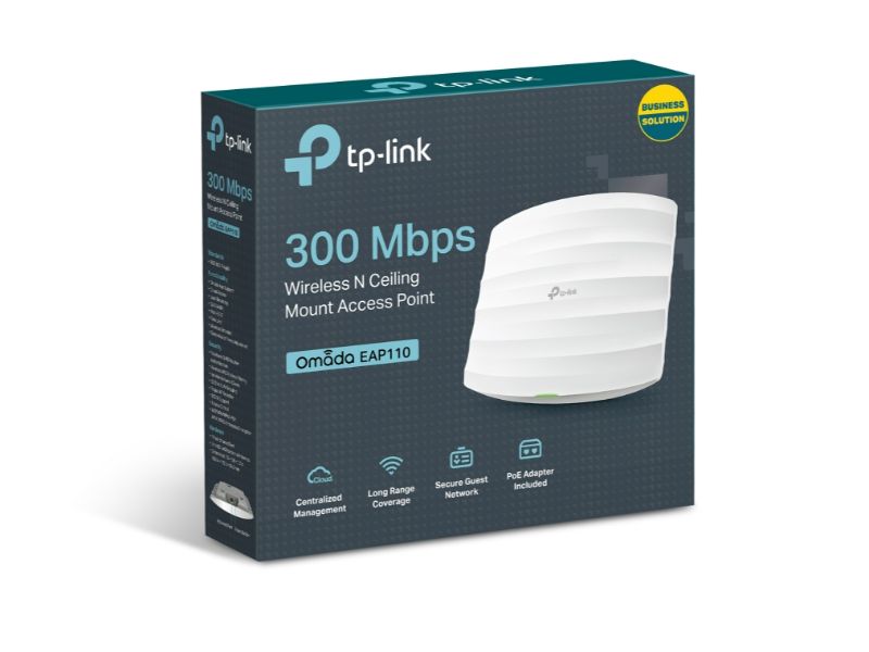 Tp-Link 300Mbps Wireless N Ceiling Mount Access Point (EAP110)