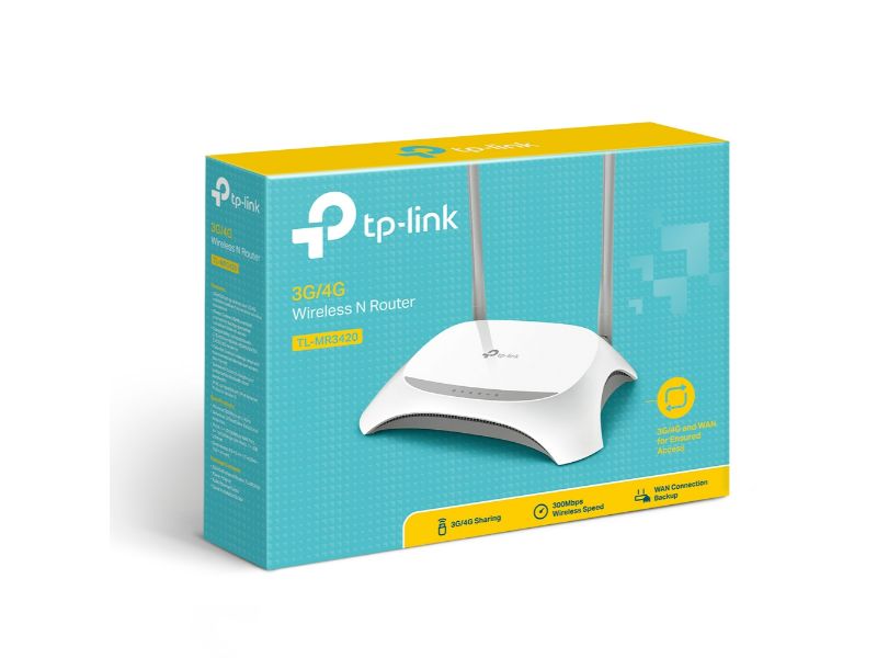 Tp-Link 3G/4G Wireless N Router (TL-MR3420)