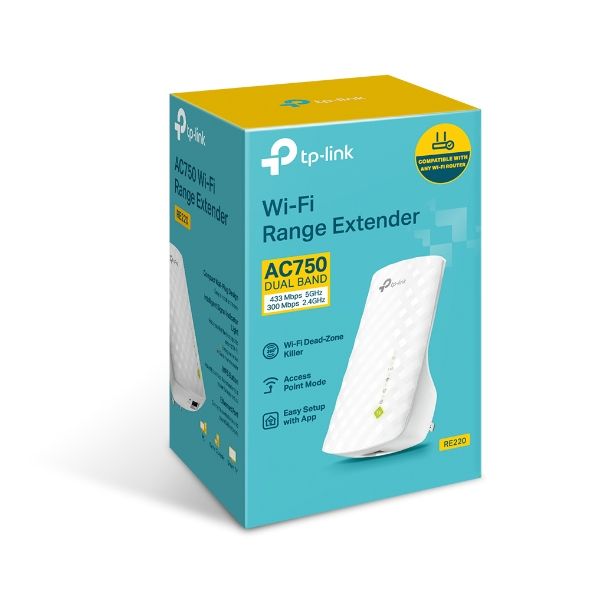 Tp-Link AC750 Wi-Fi Range Extender (RE220)