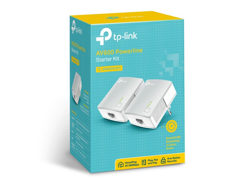 Tp-Link AV600 Powerline Starter Kit (TL-PA4010 KIT)