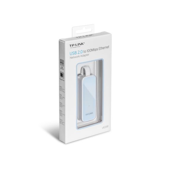 Tp-Link USB 2.0 to 100Mbps Ethernet Network Adapter (UE200)