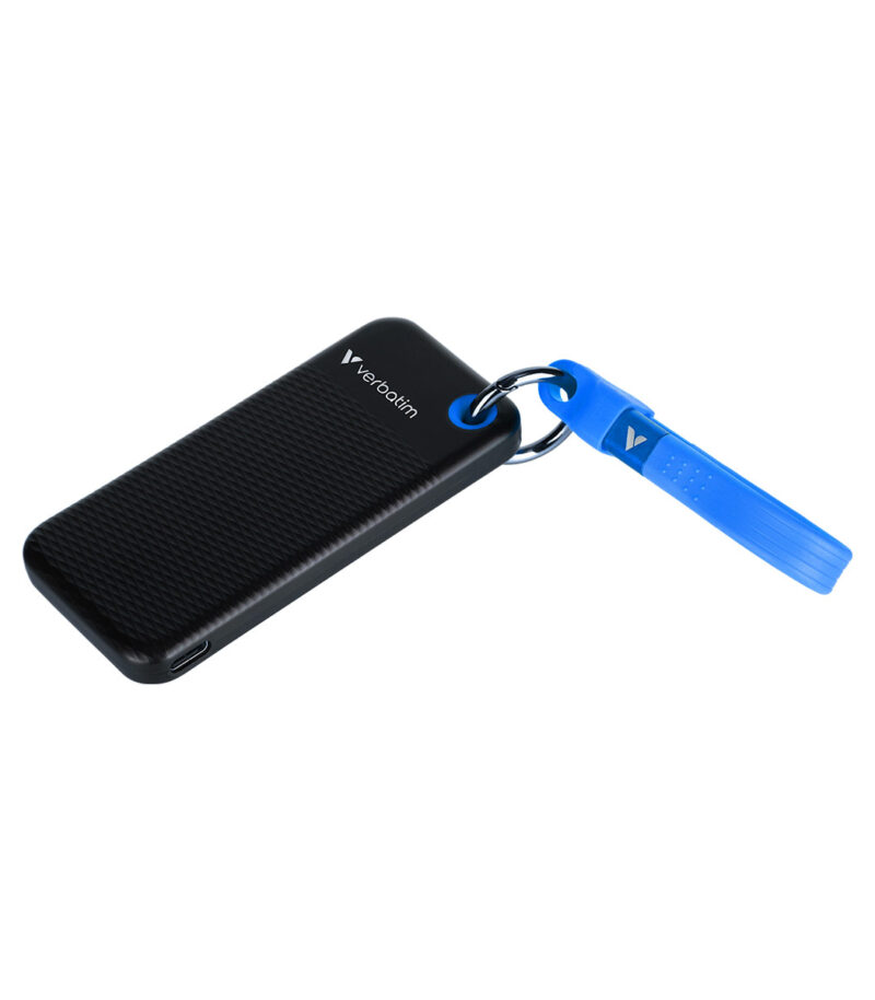 Verbatim Pocket USB 3.2  USB-C Εξωτερικός SSD 1TB M.2 Black,Blue - 32191