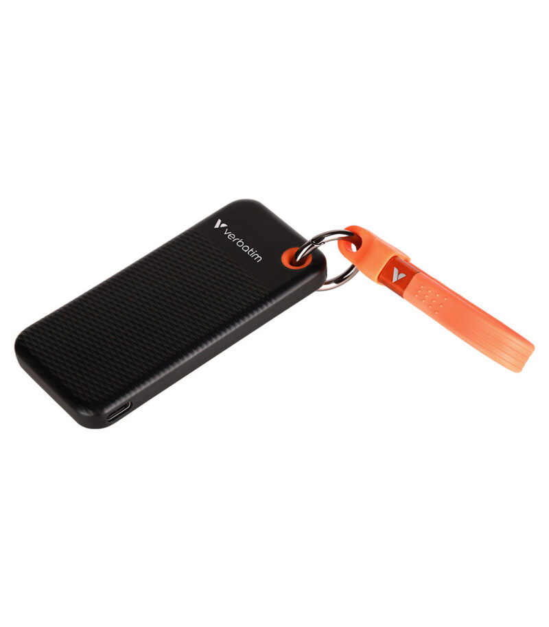 Verbatim Pocket USB 3.2  USB-C Εξωτερικός SSD 1TB M.2 Black,Orange - 32193
