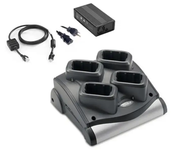 POS PDA PART MOTOROLA MC9000 4-SLOT BATTERY CHARGER W/PSU