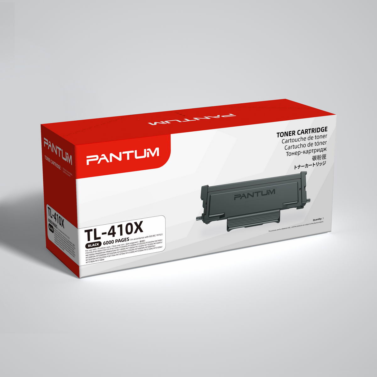 Pantum TL-410X Toner Black (6.000 pgs) Pantum TL-410X Toner Black (6.000 pgs)
