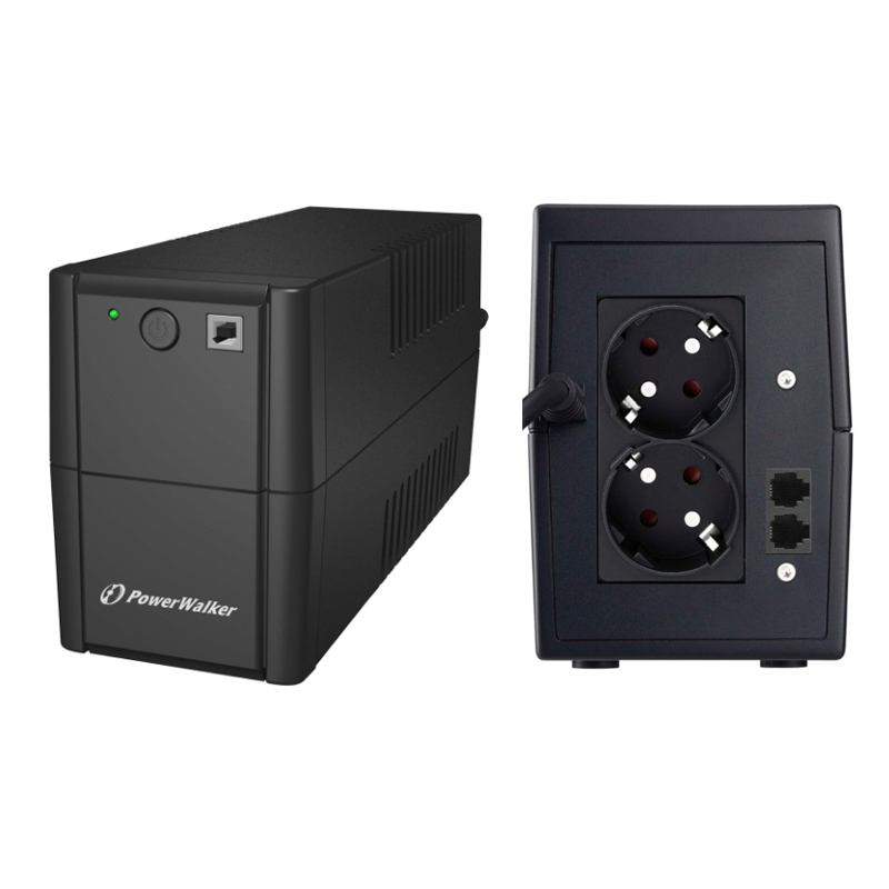 UPS PowerWalker VI650SH 650VA/360W Line Interactive New Battery