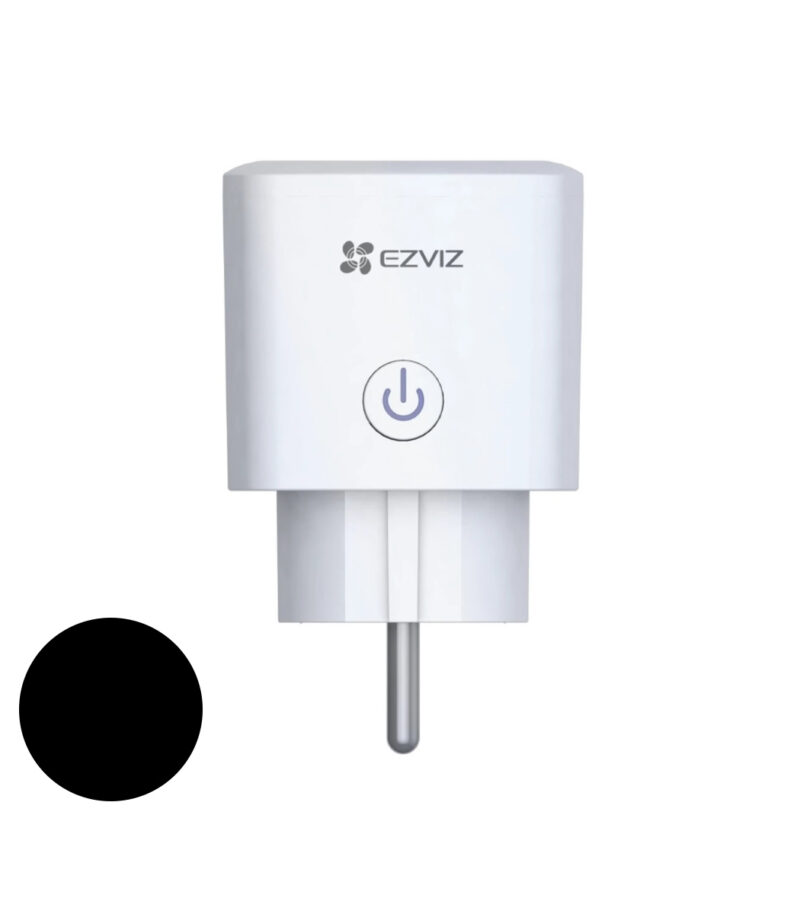 Ezviz T30-10B-EU Έξυπνη Πρίζα Με Διακόπτη, Wi-Fi, Smart Plug, White