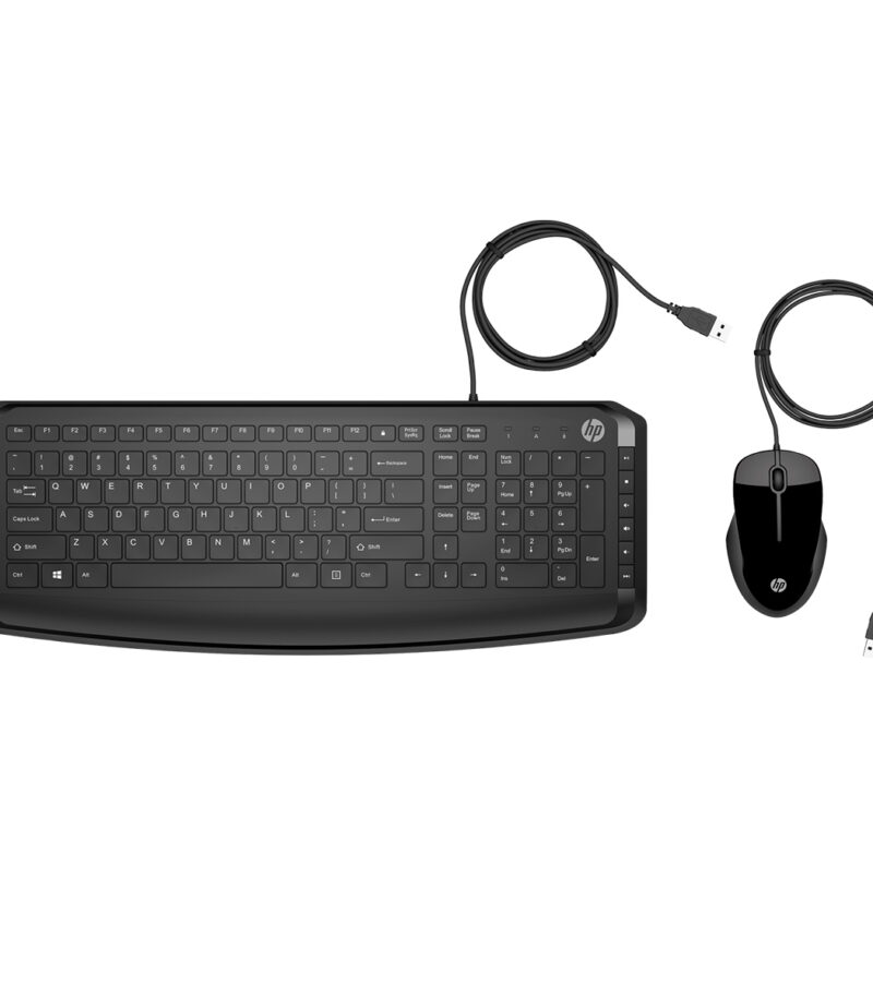HP Pavilion Wired Keyboard and mouse 200 Greek - 9DF28AA