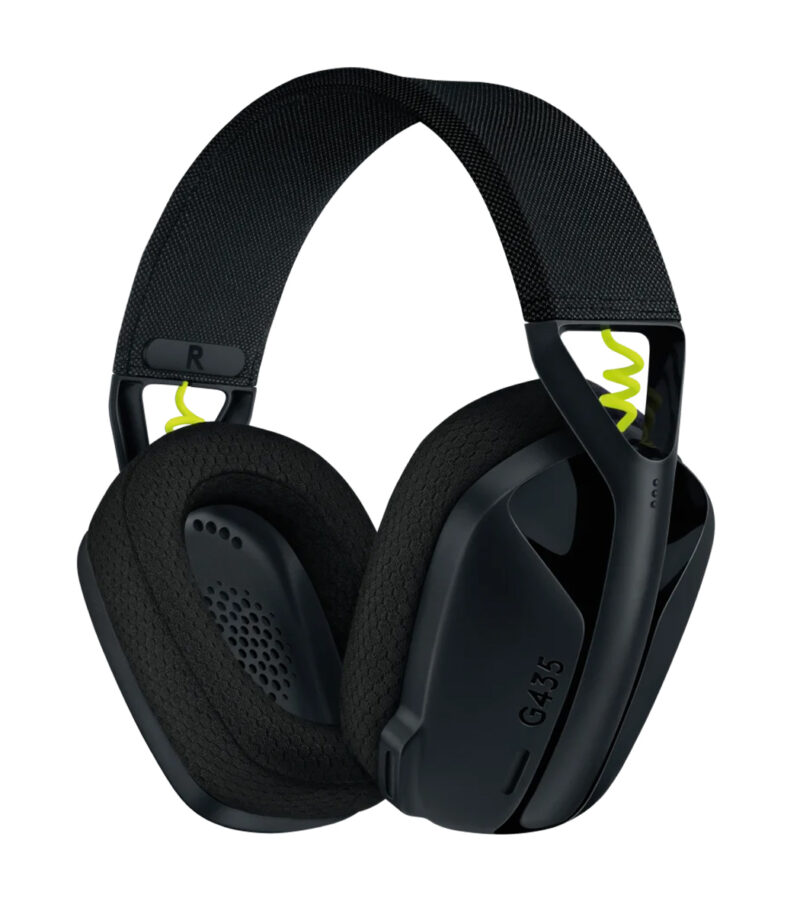 Logitech G435 Lightspeed Ασύρματο Over Ear Gaming Headset με σύνδεση USB - Bluetooth - 981-001050