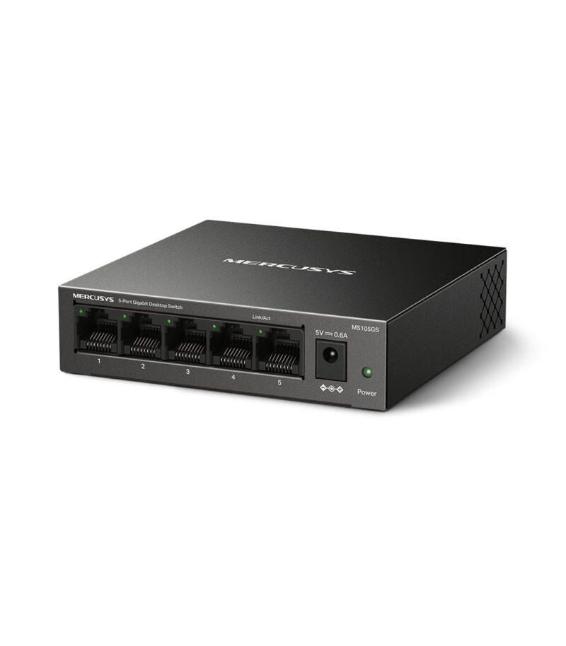 Mercusys MS105GS 5-Port Gigabit Desktop Switch
