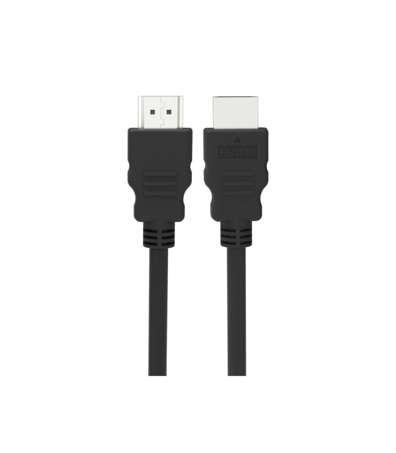 Powertech HDMI 2.0 Cable HDMI male - HDMI male 1.5m Μαύρο - CAB-H141