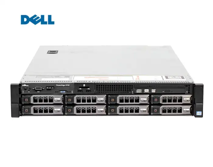 SERVER DELL R720 8LFF 2xE5-2680v2/16x8GB/H710m-1GBwB