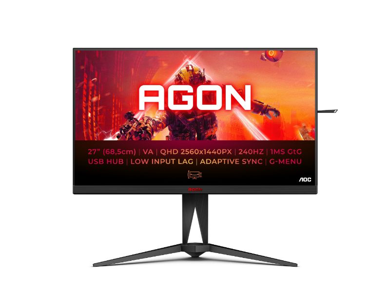 AOC Agon AG275QZN QHD VA 240Hz 1MS 27''