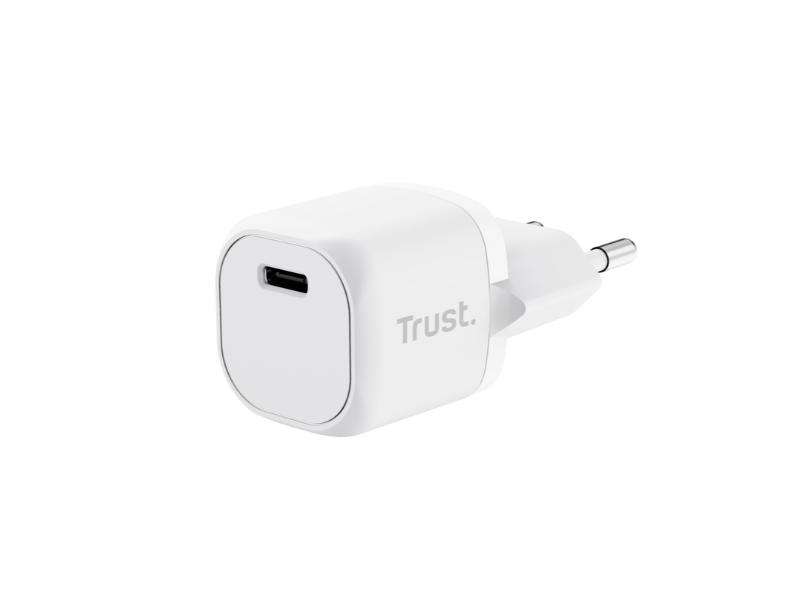 CHARGER NB TRUST MAXO 20W USB-C WH 25205