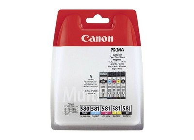CON CA PGI-580/CLI-581MP PGBK/BK/C/M/Y