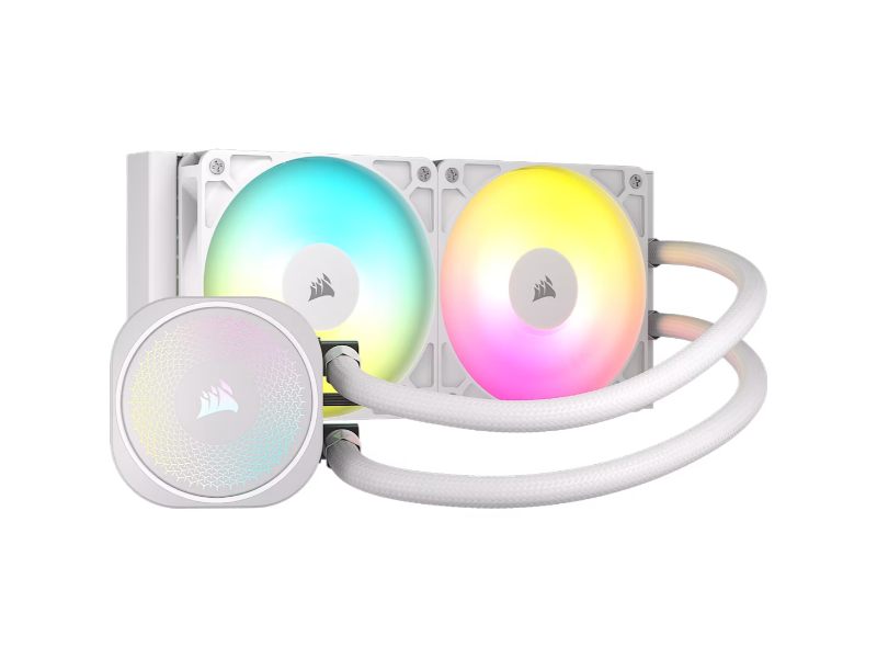 CORSAIR AIO Cooler NAUTILUS 240 ARGB WH