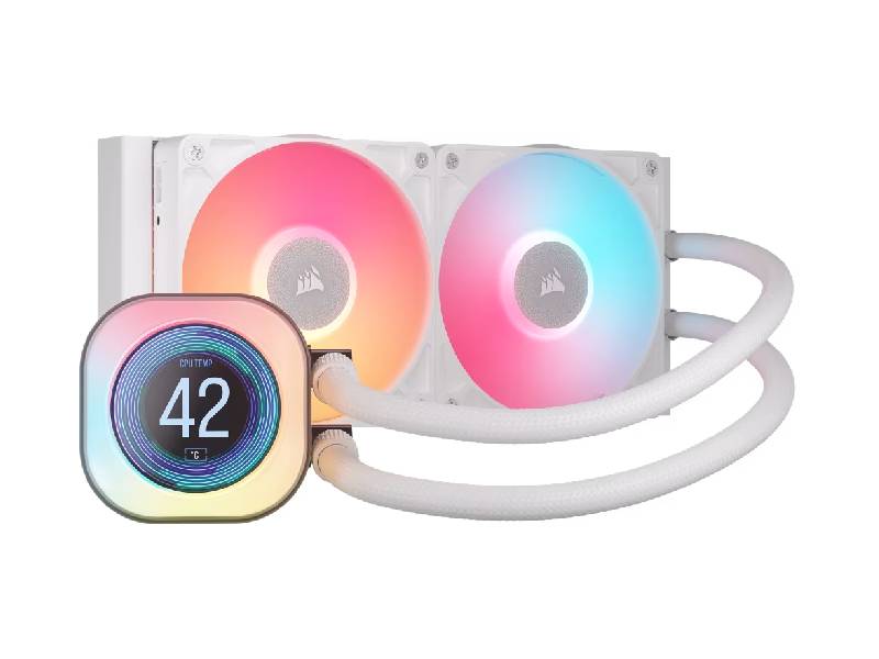 CORSAIR CPU Liquid Cooler TITAN 240 WHITE