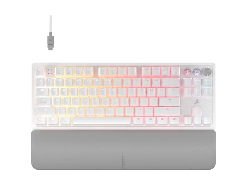CORSAIR Keyboard K70 PRO TKL White