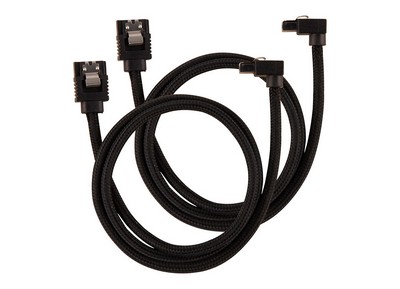 CORSAIR PRM SLV SATA CBL SET 90° BLK 60