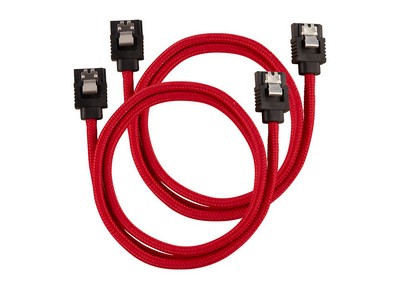 CORSAIR PRM SLV SATA CBL SET STR RED 60