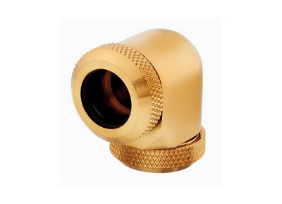 Corsair OD Fitting Pipe Hydro X Series XF Hardline 90° 12mm Twin Pack — Gold - CX-9052023-WW