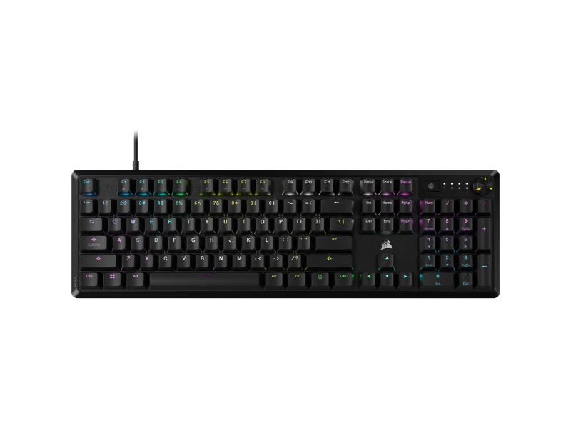 Corsair Optical-Mechanical Gaming Keyboard K70 Core Red linear with Polycarbonate Keycaps GR-Layout - CH-910971E-NA